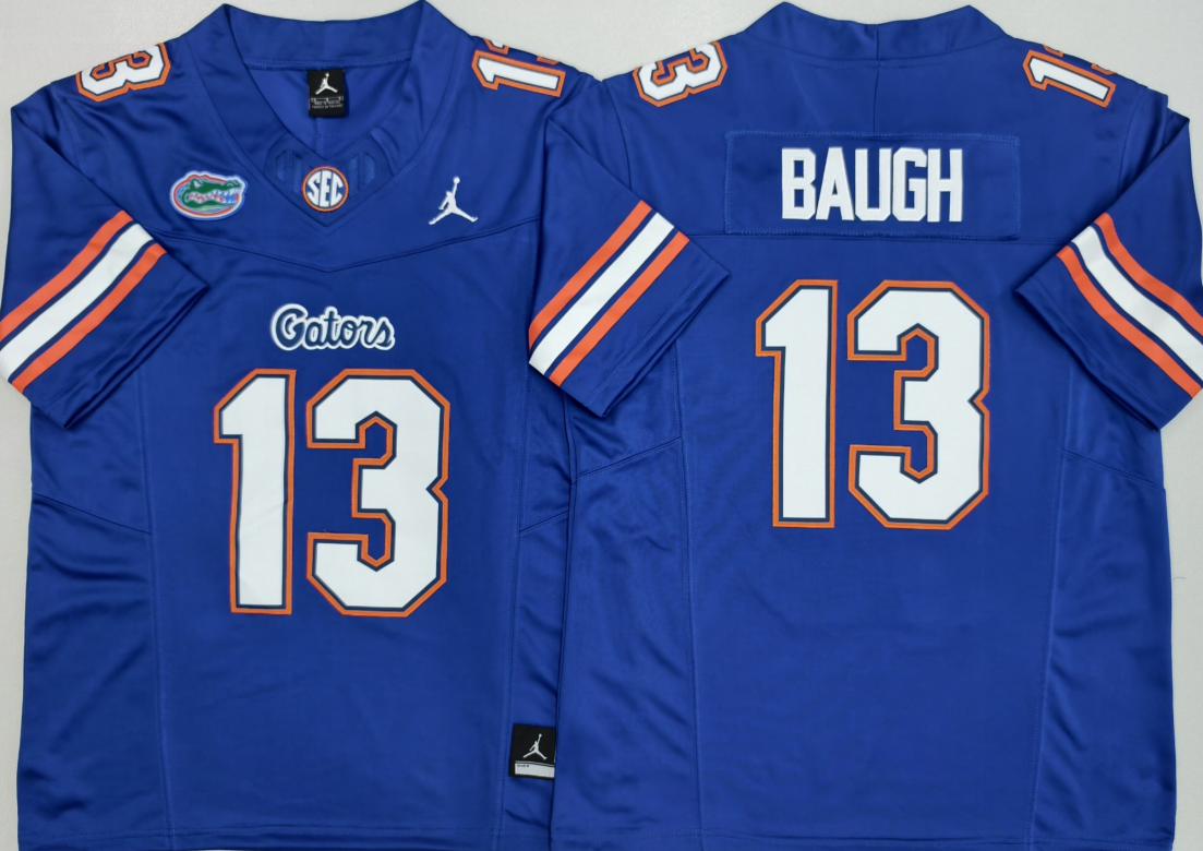 Men's Royal Florida Gators #13 Jadan Baugh 2026 F.U.S.E. Stitched Jersey